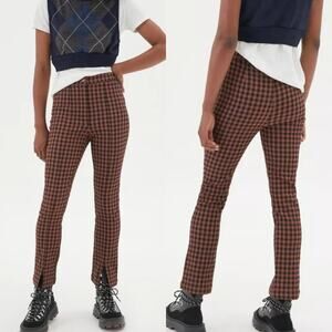 Urban Outfitters Tessa Plaid Notched Pant Deadstock Size 0